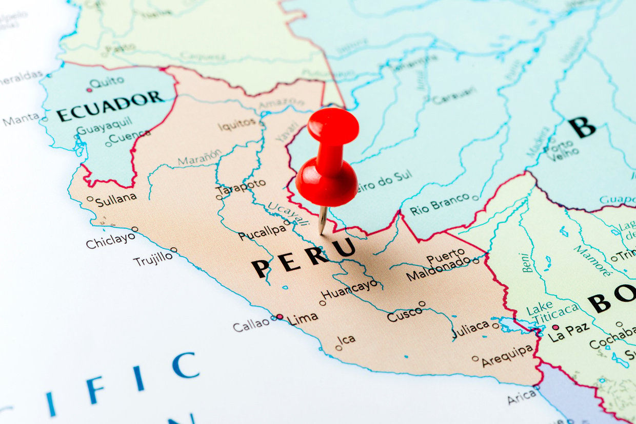 Map Peru